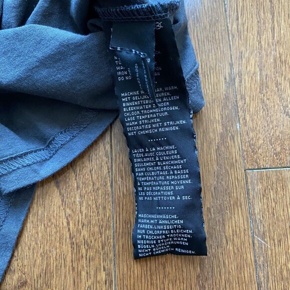 Harley Davidson Biker Longsleeve Tee Gray Medium - Picture 3 of 5